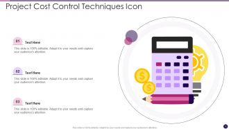 Project Control Techniques Powerpoint Ppt Template Bundles