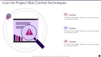 Project Control Techniques Powerpoint Ppt Template Bundles