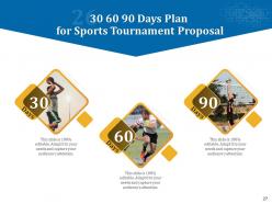 Sports Tournament Proposal Powerpoint Presentation Slides