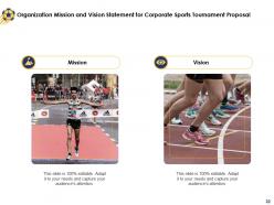 Corporate sports tournament proposal powerpoint presentation slides