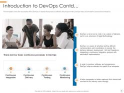 Devops overview benefits culture performance metrics and implementation roadmap complete deck