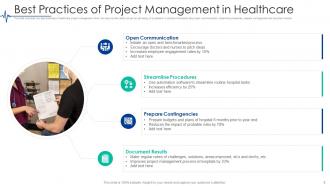 Project Management In Healthcare Powerpoint Ppt Template Bundles