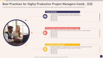 Project Managers Playbook Powerpoint Presentation Slides