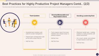 Project Managers Playbook Powerpoint Presentation Slides