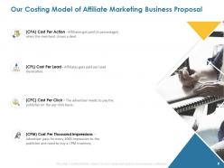 Affiliate marketing business proposal powerpoint presentation slides