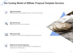 Affiliate proposal template powerpoint presentation slides