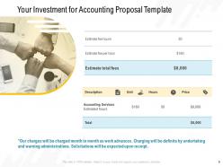 Accounting Proposal Template Powerpoint Presentation Slides