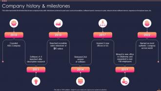 Small IT Business Company Profile Powerpoint Presentation Slides