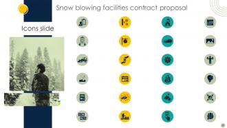 Snow Blowing Facilities Contract Proposal Powerpoint Presentation Slides