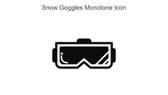 Snow Goggles Monotone Icon In Powerpoint Pptx Png And Editable Eps Format