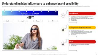 Social Media Influencer Marketing Strategy CD V Template Attractive