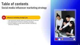 Social Media Influencer Marketing Strategy CD V Unique Attractive