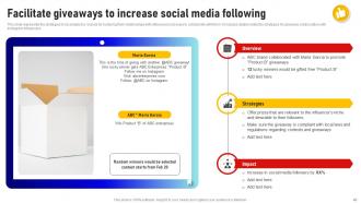 Social Media Influencer Marketing Strategy CD V Appealing Attractive