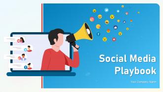 Social Media Playbook Powerpoint Presentation Slides