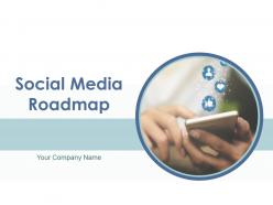 Social media roadmap powerpoint presentation slides