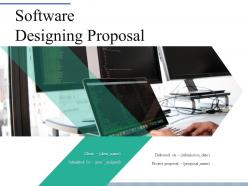 Software Designing Proposal Powerpoint Presentation Slides