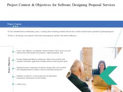 Software Designing Proposal Powerpoint Presentation Slides