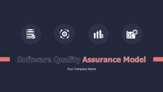 Software Quality Assurance Model Powerpoint Presentation Slides