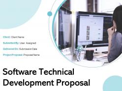 Software technical development proposal powerpoint presentation slides