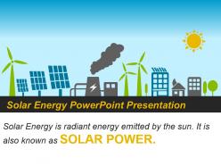 Solar Energy Introduction Powerpoint Presentation Slides