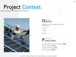 Solar Panel Installation Proposal Powerpoint Presentation Slides