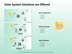 Solar Power Project Proposal Powerpoint Presentation Slides