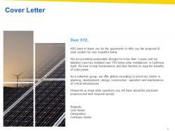 Solar Proposal Template Powerpoint Presentation Slides