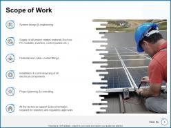 Solar Rooftop Project Proposal Powerpoint Presentation Slides