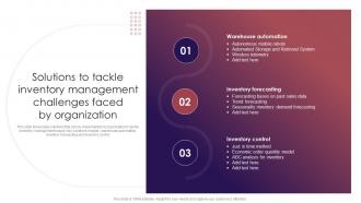 Solutions To Tackle Inventory Management Challenges Retail Inventory Management Techniques