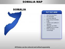 Somalia country powerpoint maps