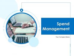 Spend management powerpoint ppt template bundles