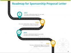 Sponsorship Proposal Letter Powerpoint Presentation Slides