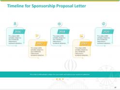 Sponsorship Proposal Letter Powerpoint Presentation Slides