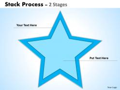 98265197 style cluster stacked 2 piece powerpoint template diagram graphic slide