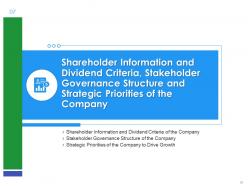 Stakeholder governance to enhance shareholders value and improve overall corporate performance complete deck