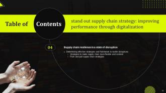 Stand Out Supply Chain Strategy Improving Performance Through Digitalization Complete Deck Strategy CD