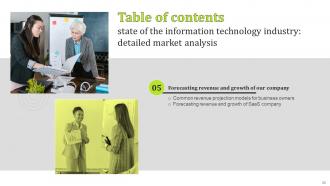 State Of The Information Technology Industry Detailed Market Analysis Complete Deck MKT CD V Content Ready Unique