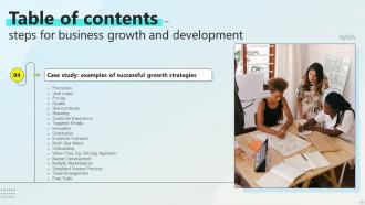 Steps For Business Growth And Development Powerpoint Presentation Slides Strategy CD Idea Graphical