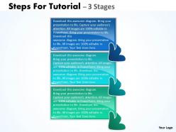 Steps for tutorial 3 stages 43