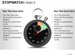 Stopwatch 2 powerpoint presntation slides db