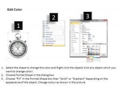 Stopwatch 3 powerpoint presentation slides db