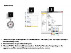 Stopwatch style 1 powerpoint presentation slides