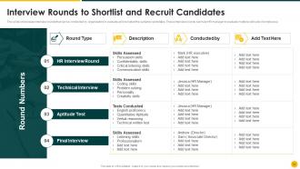 Strategic Action Plan To Improve Recruitment Process Powerpoint Presentation Slides