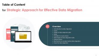 Strategic Approach For Effective Data Migration Powerpoint Presentation Slides Analytical Images