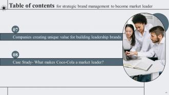 Strategic Brand Management To Become Market Leader Branding CD V