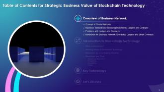 Strategic Business Value of Blockchain Technology Training Module Training Ppt