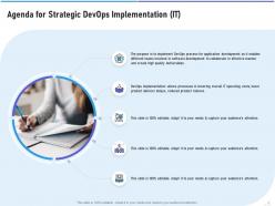 Strategic devops implementation it powerpoint presentation slides