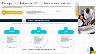 Strategic Guide For Effective Internal Business Communication Powerpoint Presentation Slides Ideas Colorful