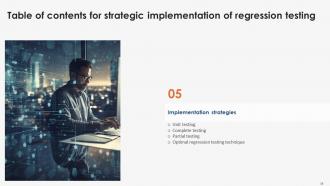 Strategic Implementation Of Regression Testing Powerpoint Presentation Slides Adaptable Designed