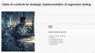 Strategic Implementation Of Regression Testing Powerpoint Presentation Slides Unique Professional